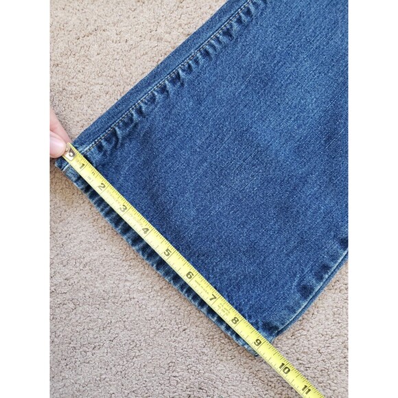 Vintage USA Made Abercrombie And Fitch Women's Flare Blue Jeans Size 4 Rn#75654 - Picture 13 of 14